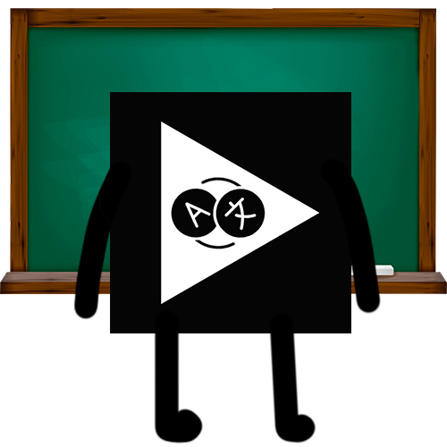 Вільні біля дошки з крейдою